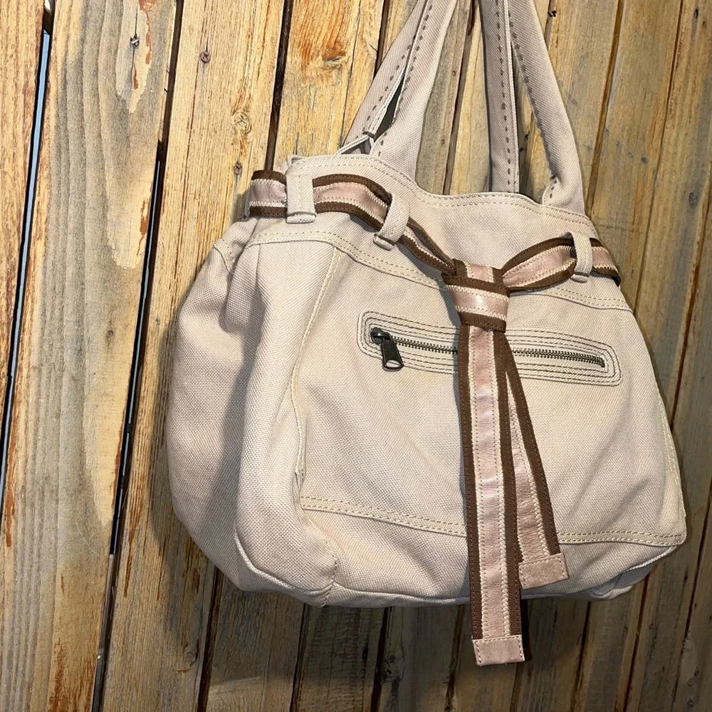 Gap Canvas Large Satchel - Picture 5 of 10